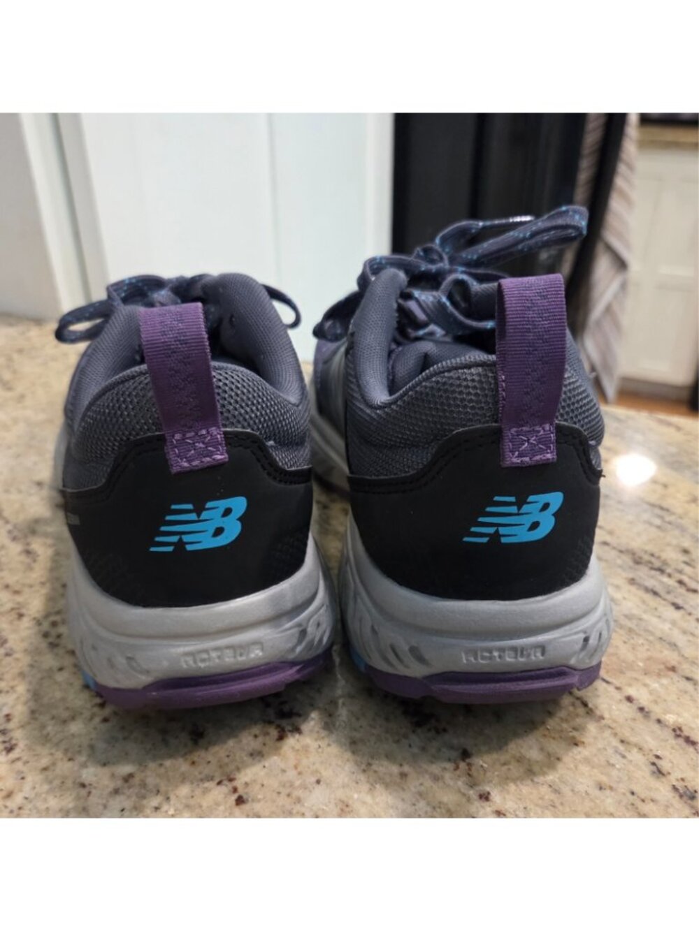 New Balance 510 v5 gray purple WT510CT5 Woman Size 8 Sneakers Retro Shoes - Picture 6 of 13